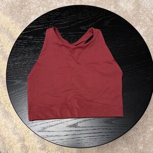 Alphalete Red Sports Bra